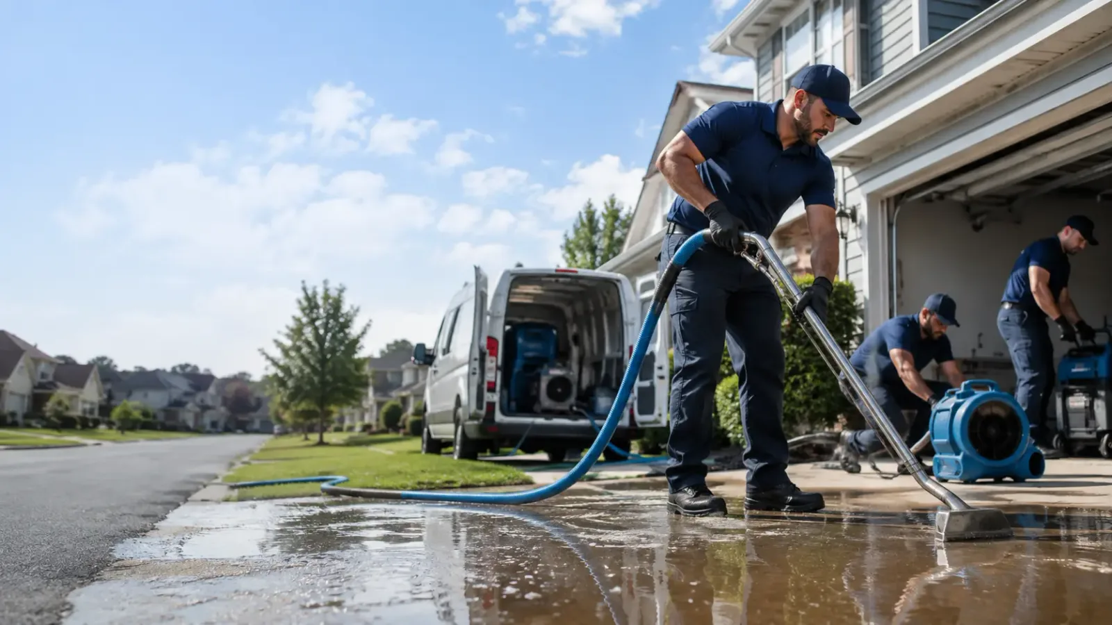 Flood Damage Restoration in Walcott, IA